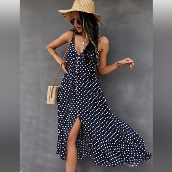 Dresses & Skirts - Polka Dot Cami Dress